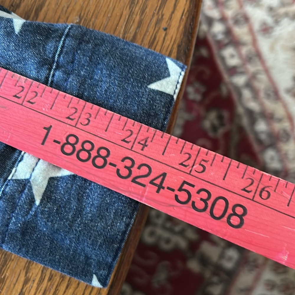 Blue & White Stars Denim Shirt - Picture 14 of 15
